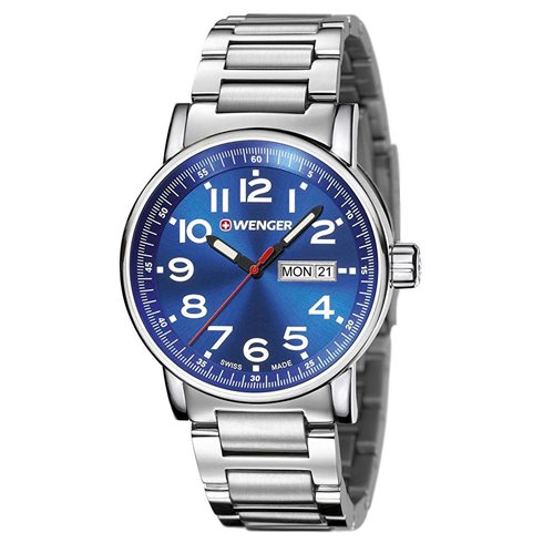 01.0341.105 WENGER  Attitude Day & Date Swiss Made ručni sat     
