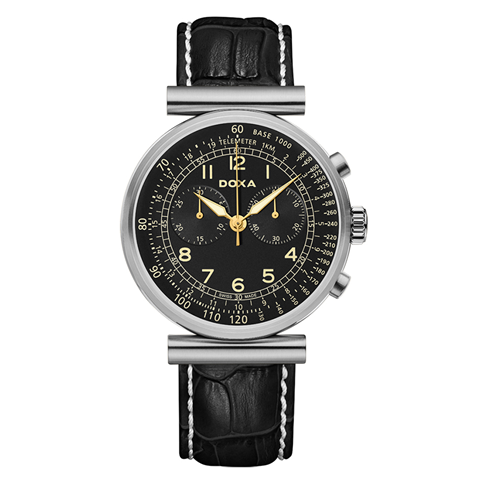 Telemeter, Doxa Quartz Gent Chronograph
