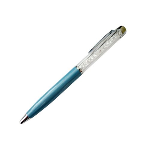 57004.BLU  Oliver Weber Crystal Luxury Pen blue       