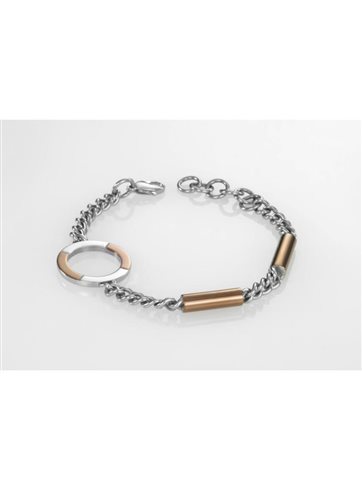 9980227/BR STORM NAKIT-Dorian Chain Bracelet Brown