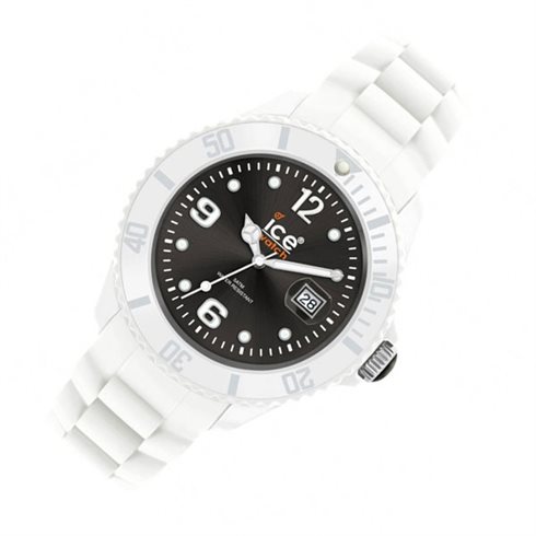 SI.WK.B.S.10 SILI BLACK WHITE WHITE BLACK BIG IW10 ICE WATCH RUCNI SAT