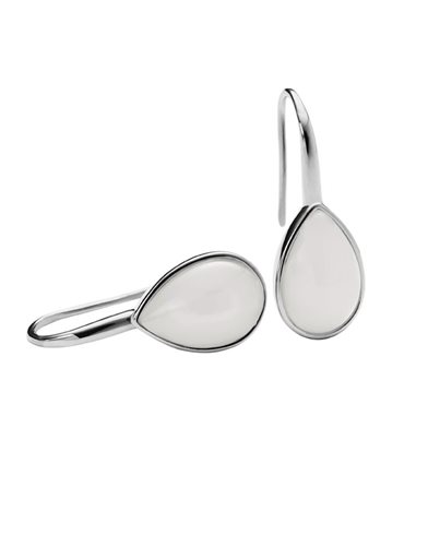 SKJ0733040  Skagen White Sea Glass minđuše        