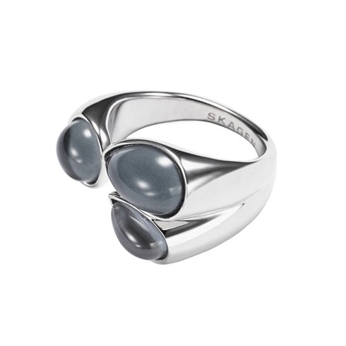 SKJ0771040 Skagen Blue Sea Glass prsten     