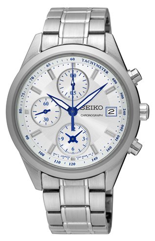SNDV51P1 Seiko Chronograph ženski ručni sat - beli