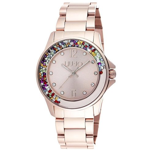 TLJ1004 LIU JO DANCING MULTICOLOR ROSEGOLD RUČNI SAT    