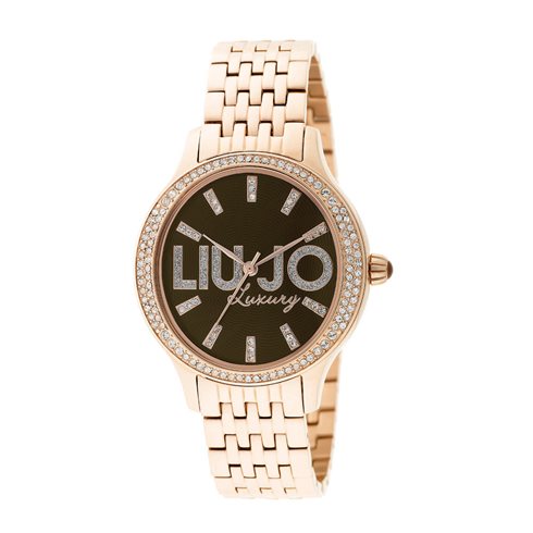 TLJ773 LIU JO GISELLE BROWN/GOLD/ROSE RUČNI SAT         
