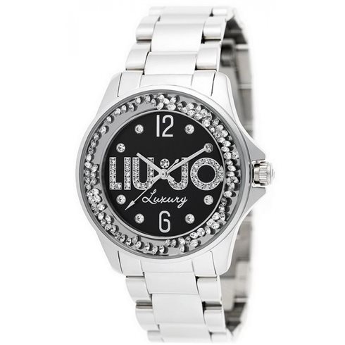 TLJ798 LIU JO  DANCING SILVER/BLACK RUČNI SAT       