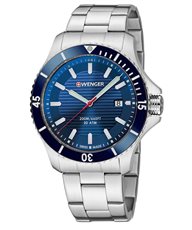 01.0641.120 WENGER Sea Force 3H Blue Men's Stainles steel Swiss made ručni sat                      