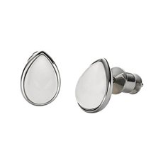 SKJ0730040 Skagen White Sea Glass minđuše      