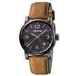 01.1041.129 WENGER Urban Metropolitan Stainless Brown Leather Band Black Dial Men's  Swiss made ručni sat    