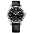 1513330 HUGO BOS Stainless Steel Leather Strap Pilot Edition  ručni sat