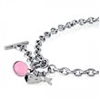 99372/PK STORM NAKIT-Baril Charm Necklace Pink