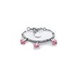9980298/PK STORM NAKIT-Baril Heart Bracelet Pink