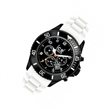 CH.BW.B.S.10-CHRONO-BLACK SILI WHITE BIG IW17 ICE