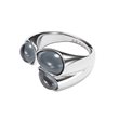 SKJ0771040 Skagen Blue Sea Glass prsten     